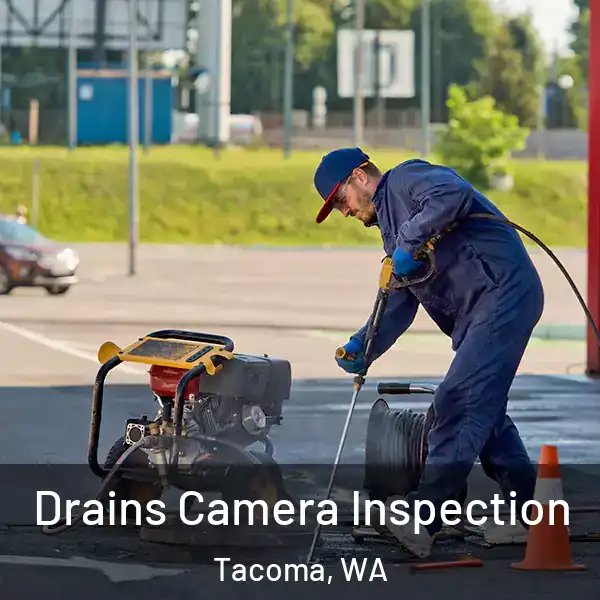  Drains Camera Inspection Tacoma, WA